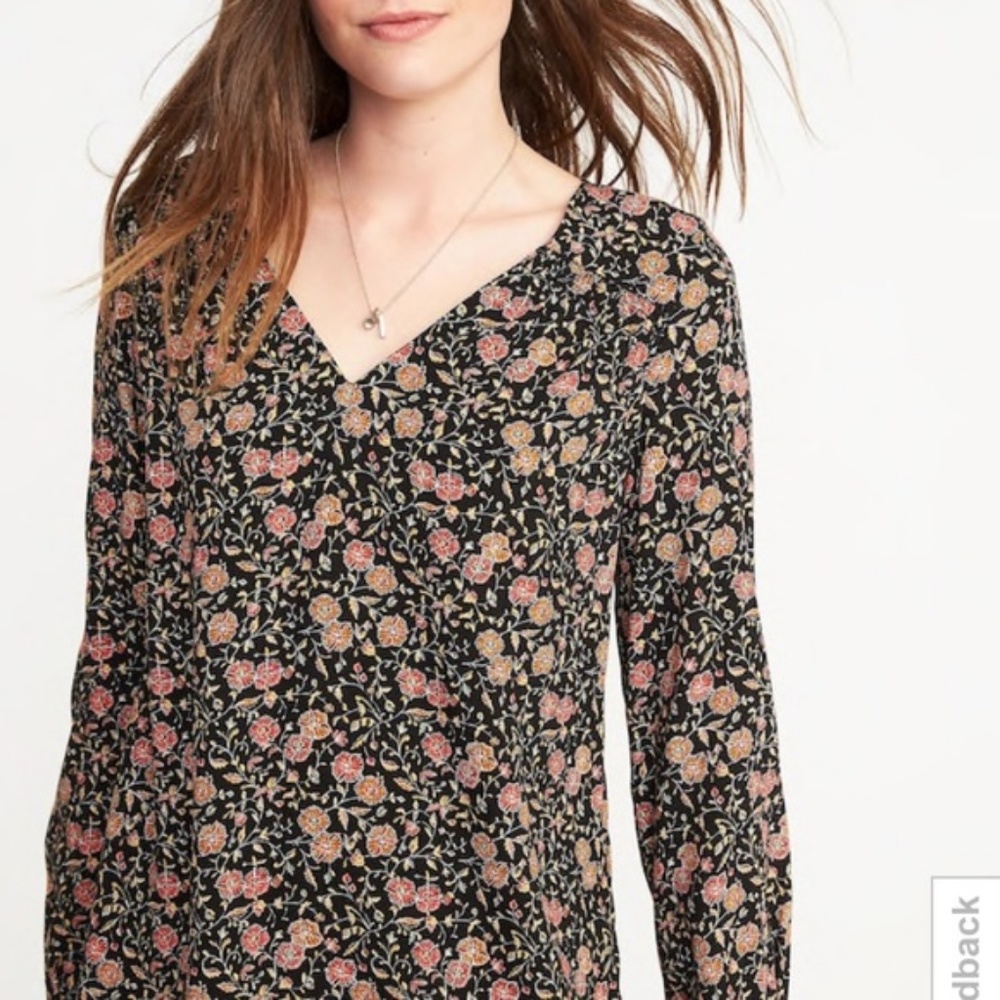 floral shift dress